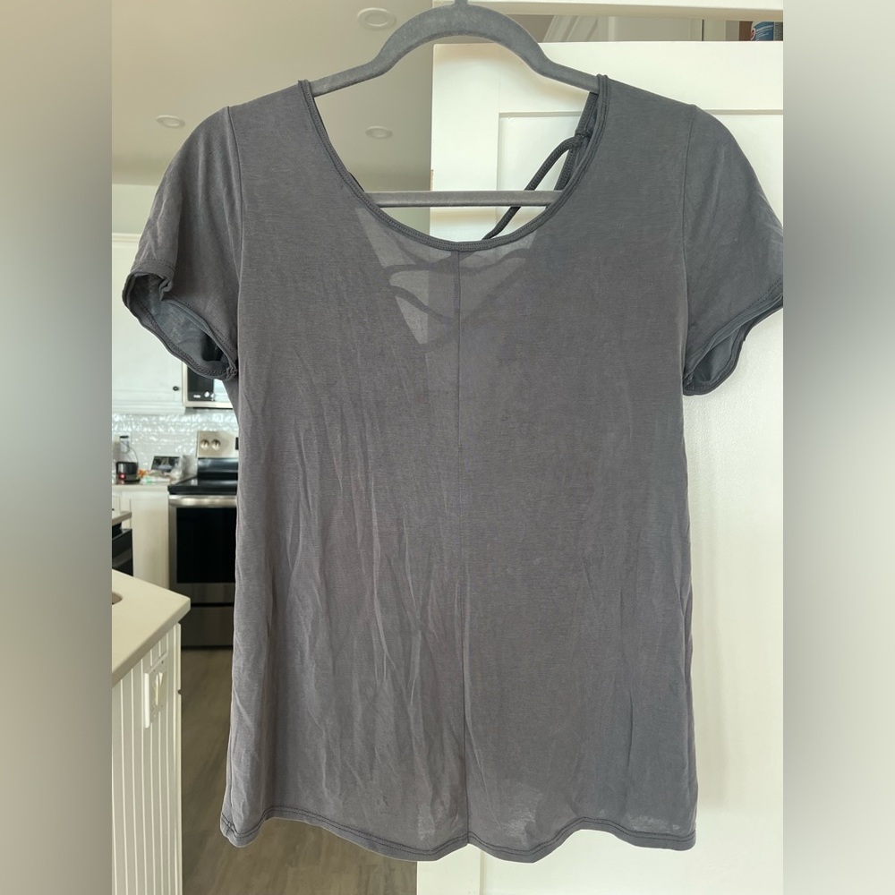 Abercrombie & Fitch Gray Short Sleeve T-Shirt